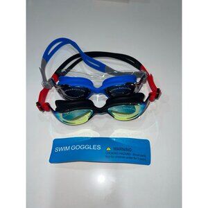 BOD3G4XK4X 2PK Exceed Goggles - Black & Blue